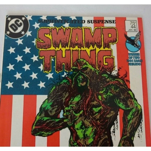 DC Comics Saga of the Swamp Thing Issue #44 1986 Alan Moore Newsstand Variant - Picture 6 of 8